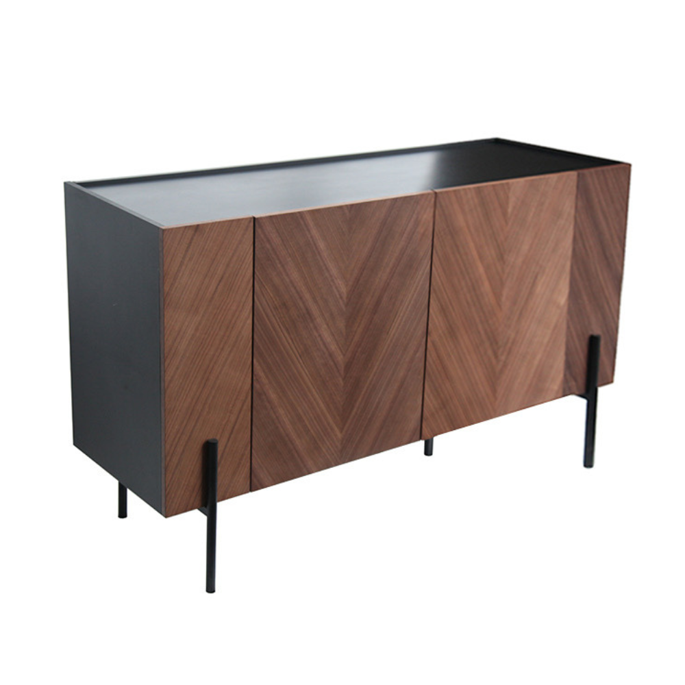 concept-usine-sequoia-buffet-bois-120cm-avec-porte-vintage image 2
