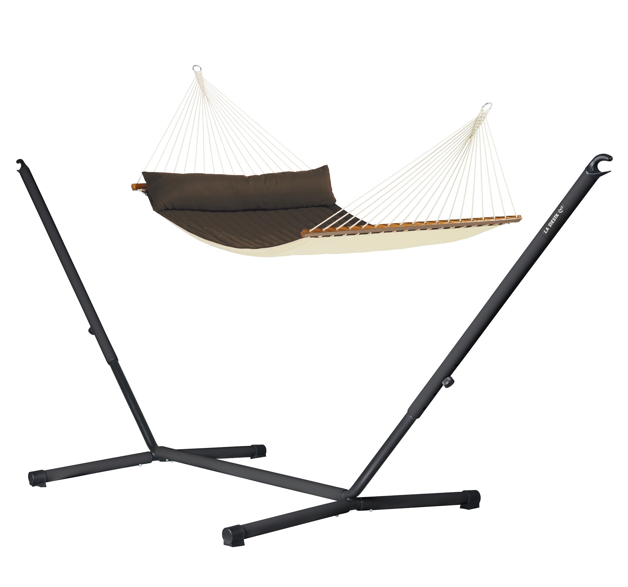 la-siesta-nautico-hamac-barres-king-rembourr-anthracite-support image 1