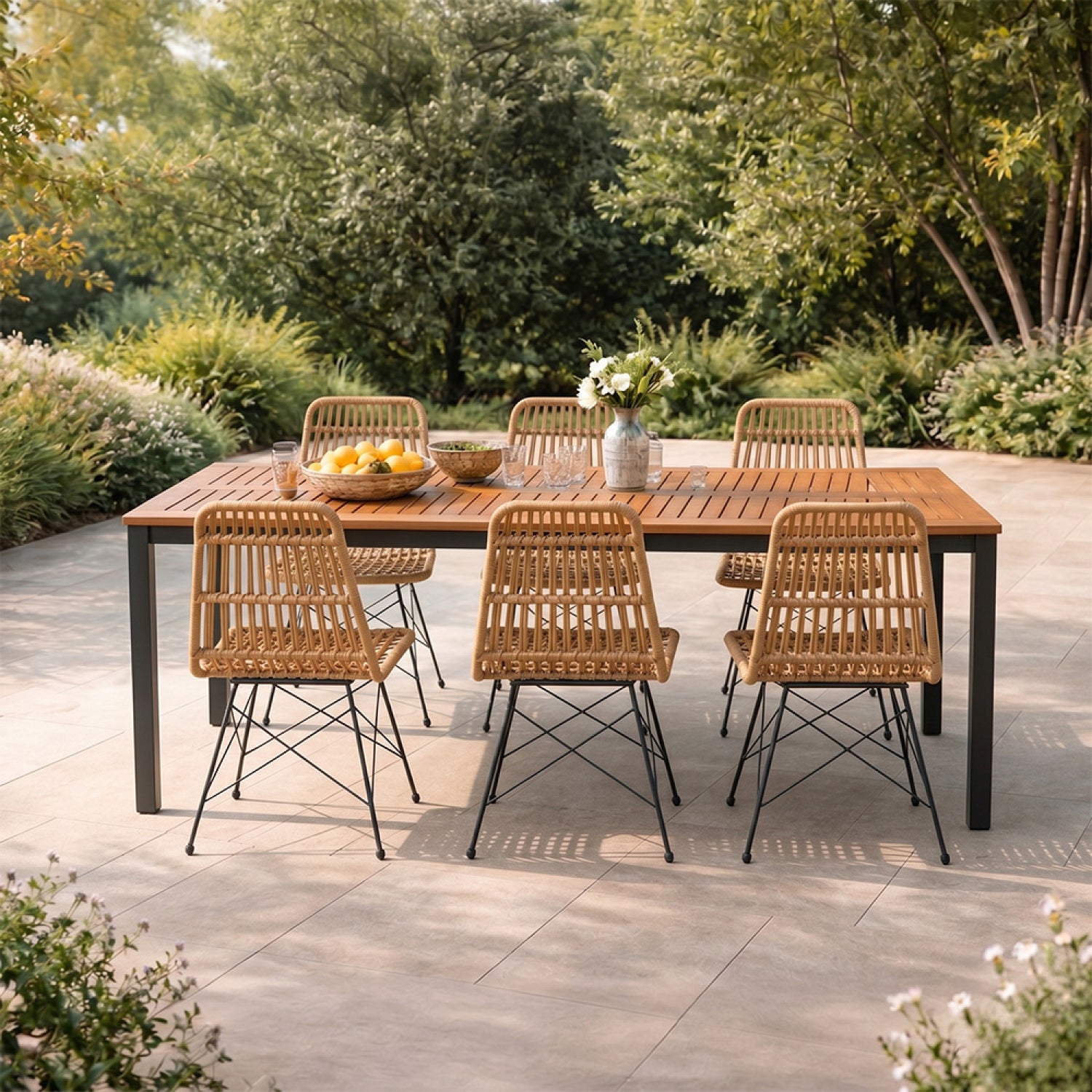 concept-usine-bago-salon-jardin-6-chaises-eucalyptus-rotin image 3
