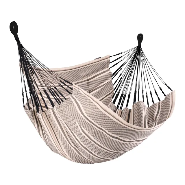 la-siesta-cumbia-organic-zebra-fauteuil-suspendu-king-coton-bio image 1