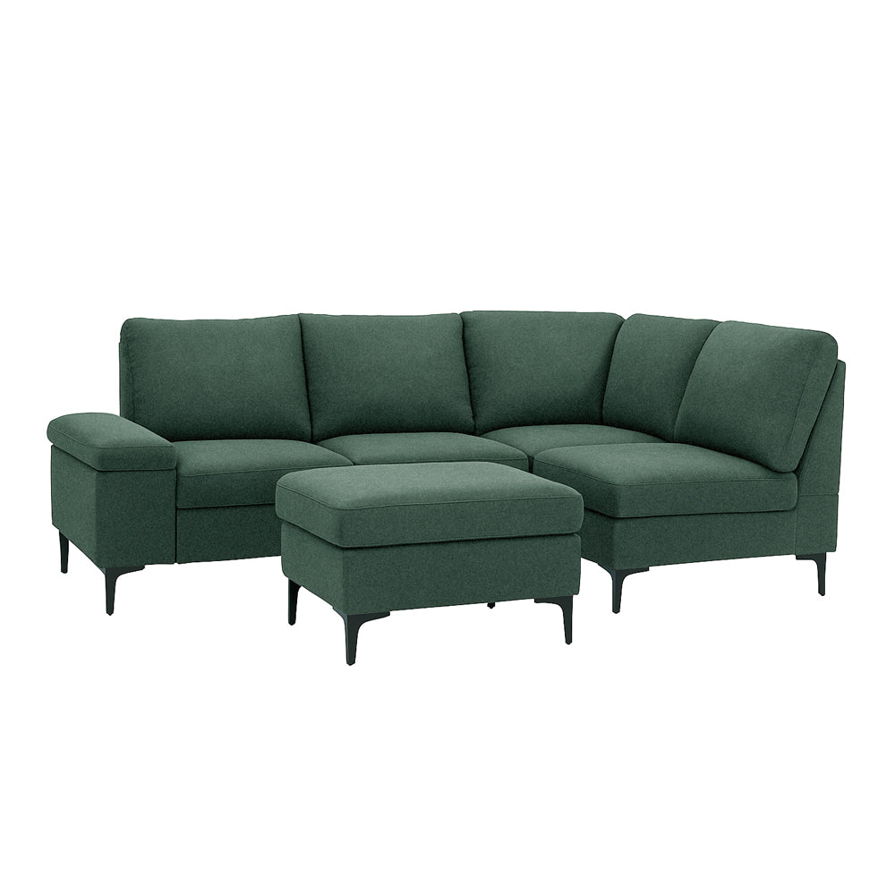 concept-usine-colchester-canap-d-angle-gris-anthracite-avec-pouf image 8