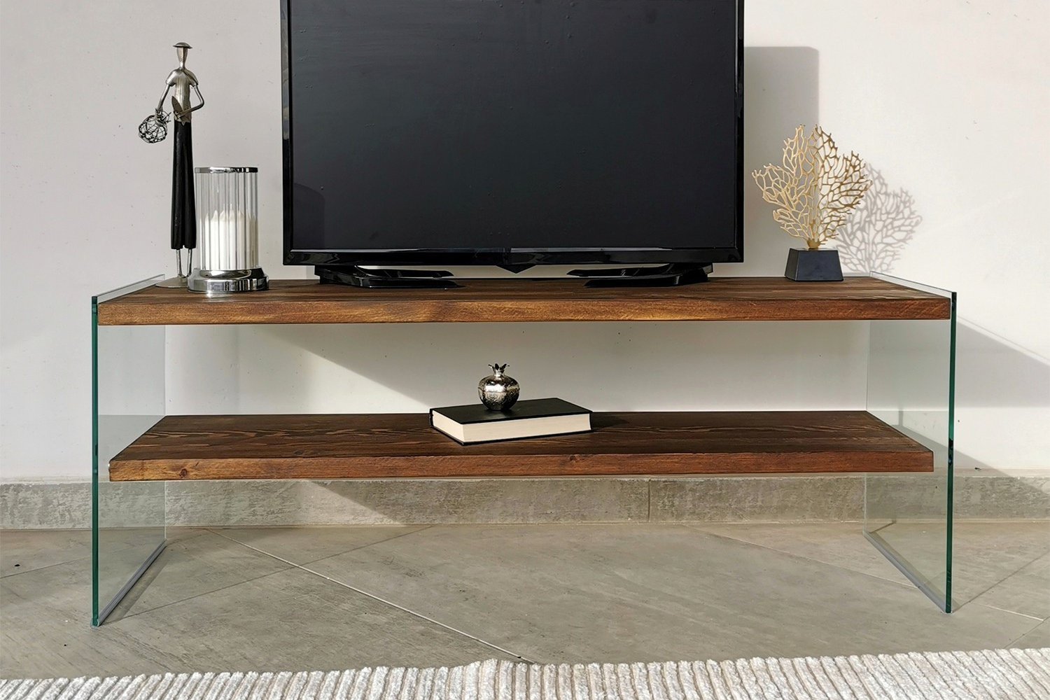 concept-usine-joy-meuble-tv-120-cm-pin-noyer-tag-re image 2