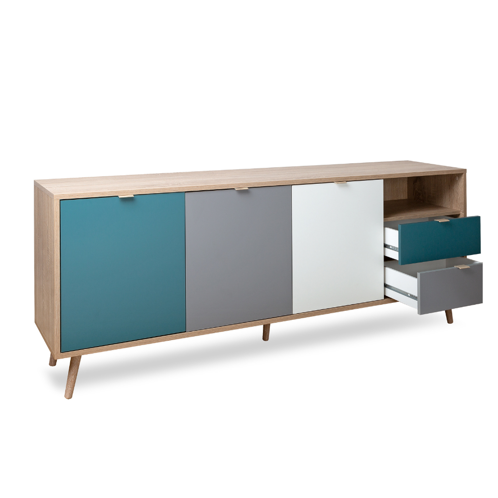 concept-usine-perast-buffet-scandinave-180-cm-tricolore image 4