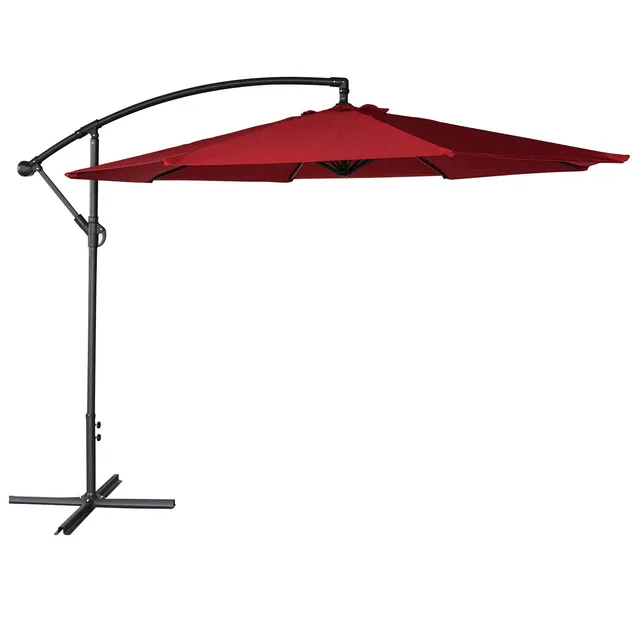 happy-garden-oahu-parasol-d-port-rond-3-5m-rouge image 1