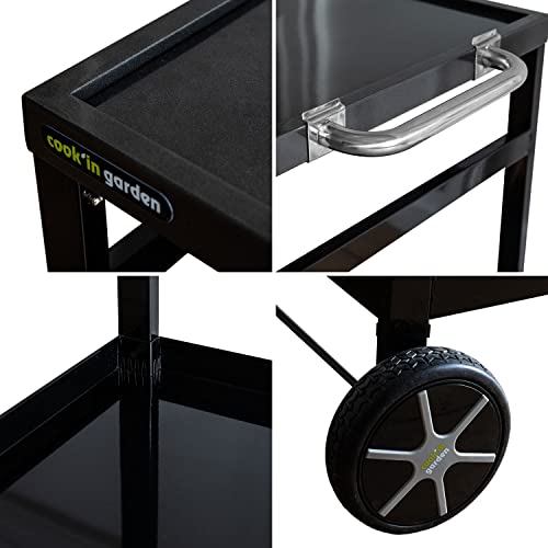 happy-garden-coban-desserte-plancha-m-tal-noir-roulettes image 6