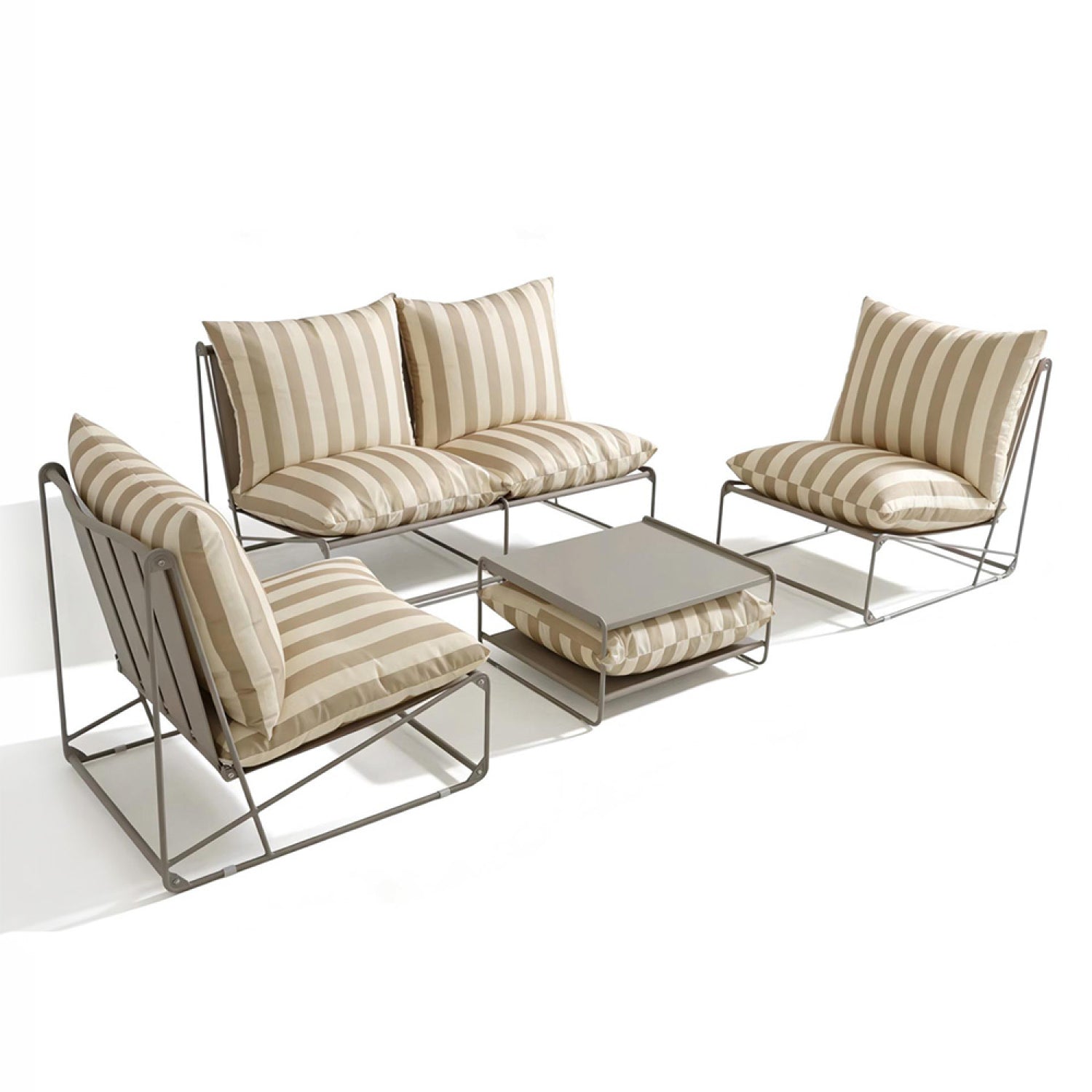 concept-usine-andria-salon-de-jardin-4-places-taupe image 7