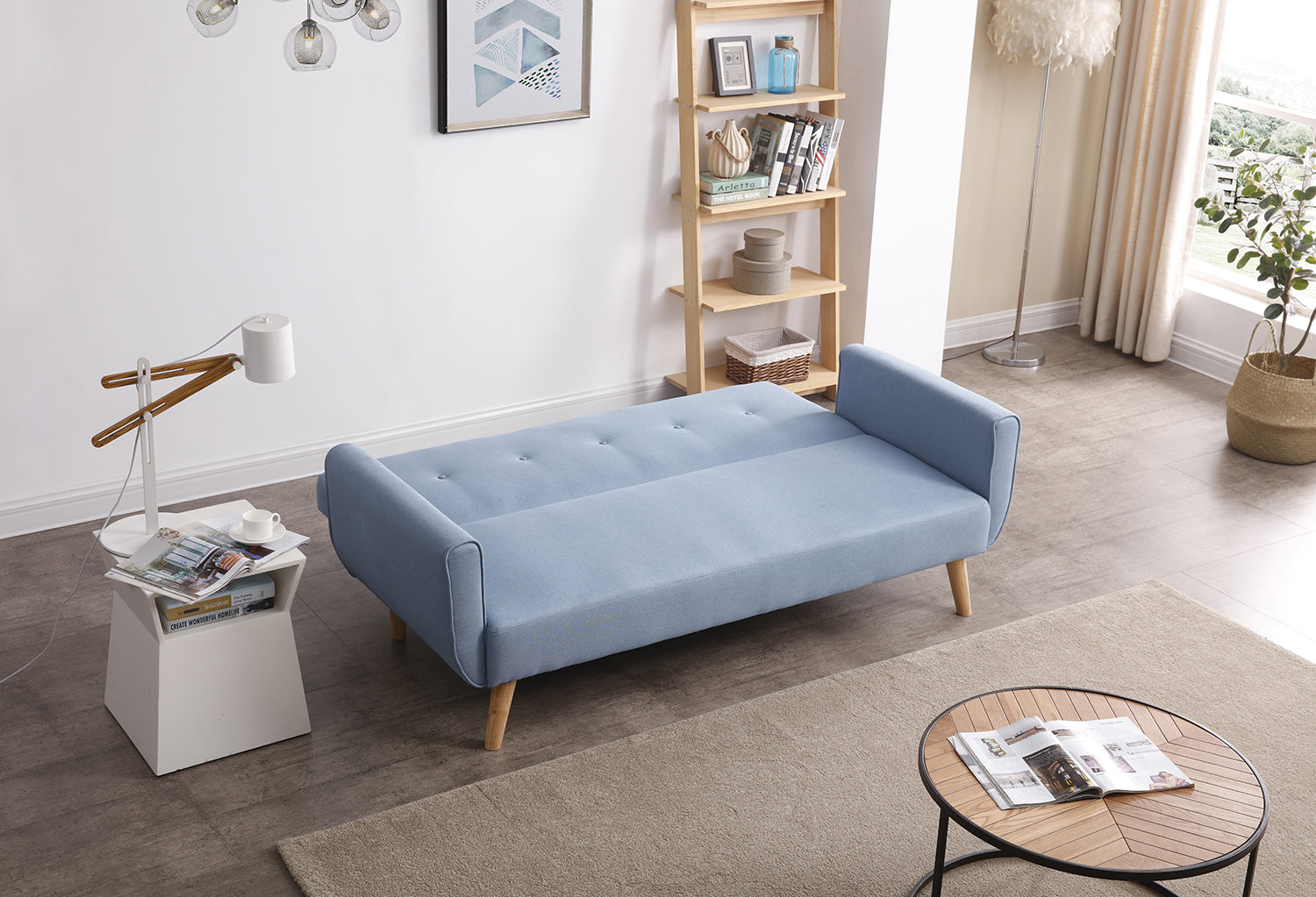 concept-usine-berlin-canap-convertible-tissu-3-places-beige image 7