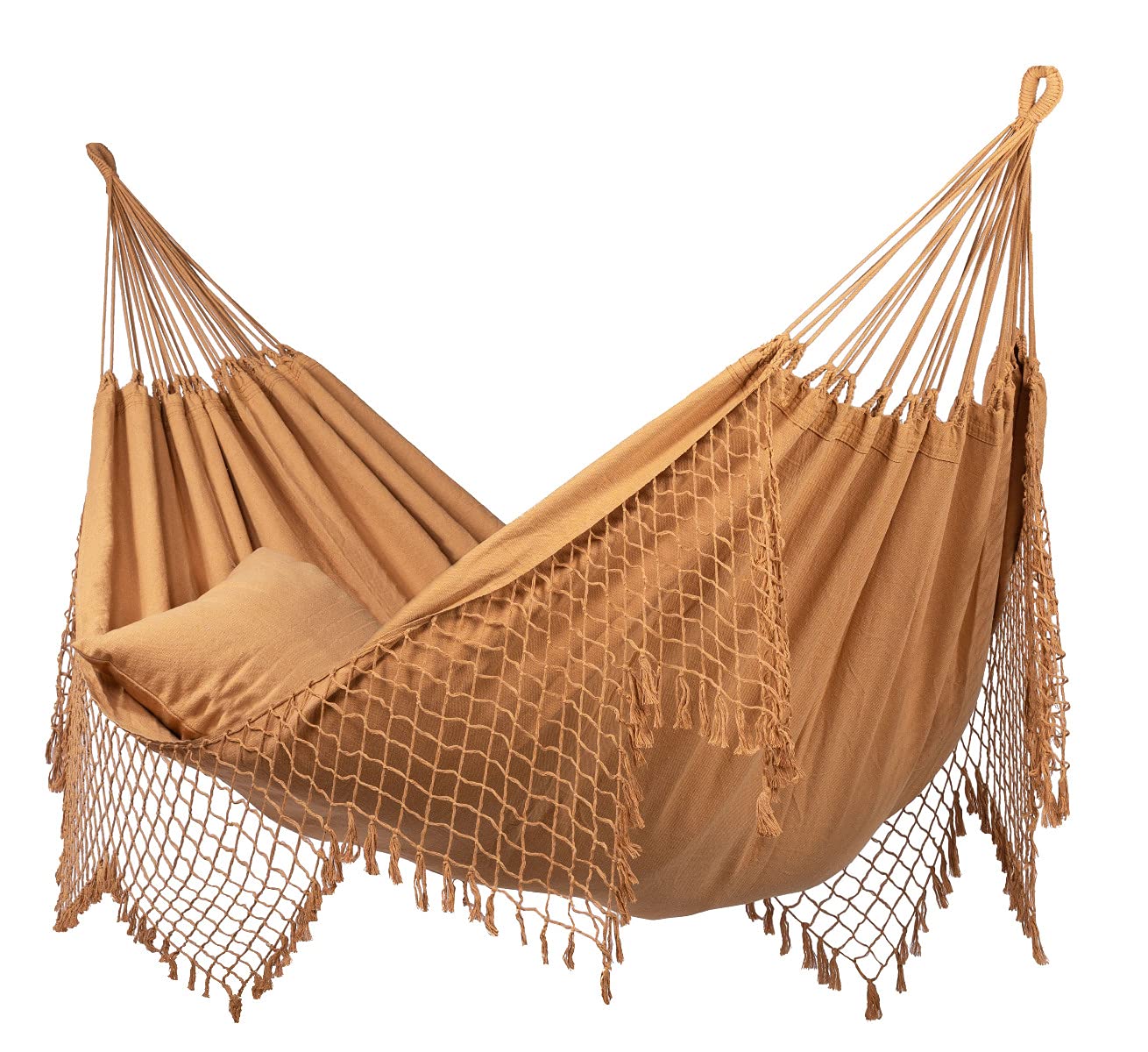 tropilex-fringes-sublime-hamac-double-bleu-marine-350-cm image 6