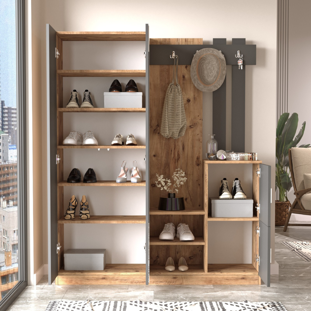 concept-usine-anka-meuble-d-entr-e-bois-gris-avec-miroir-2 image 3