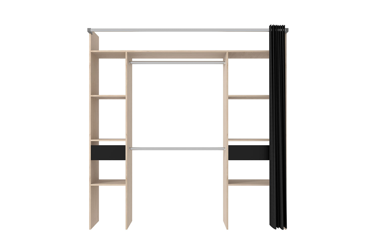 concept-usine-elys-e-dressing-rideau-blanc-198-cm image 7