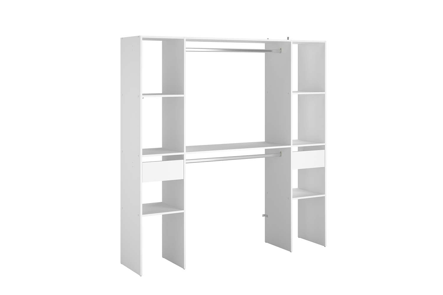 concept-usine-elys-e-dressing-blanc-180-cm-2-penderies image 3