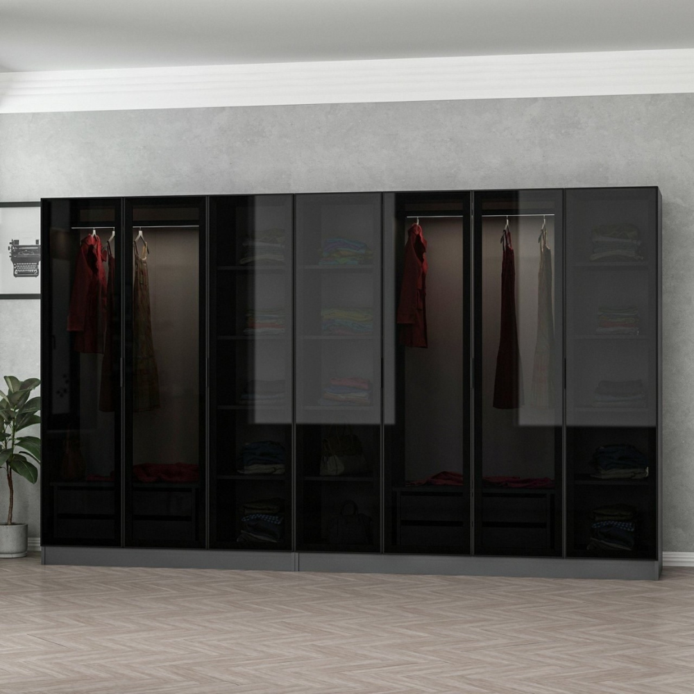 concept-usine-montmartre-dressing-anthracite-315-cm-penderie image 4