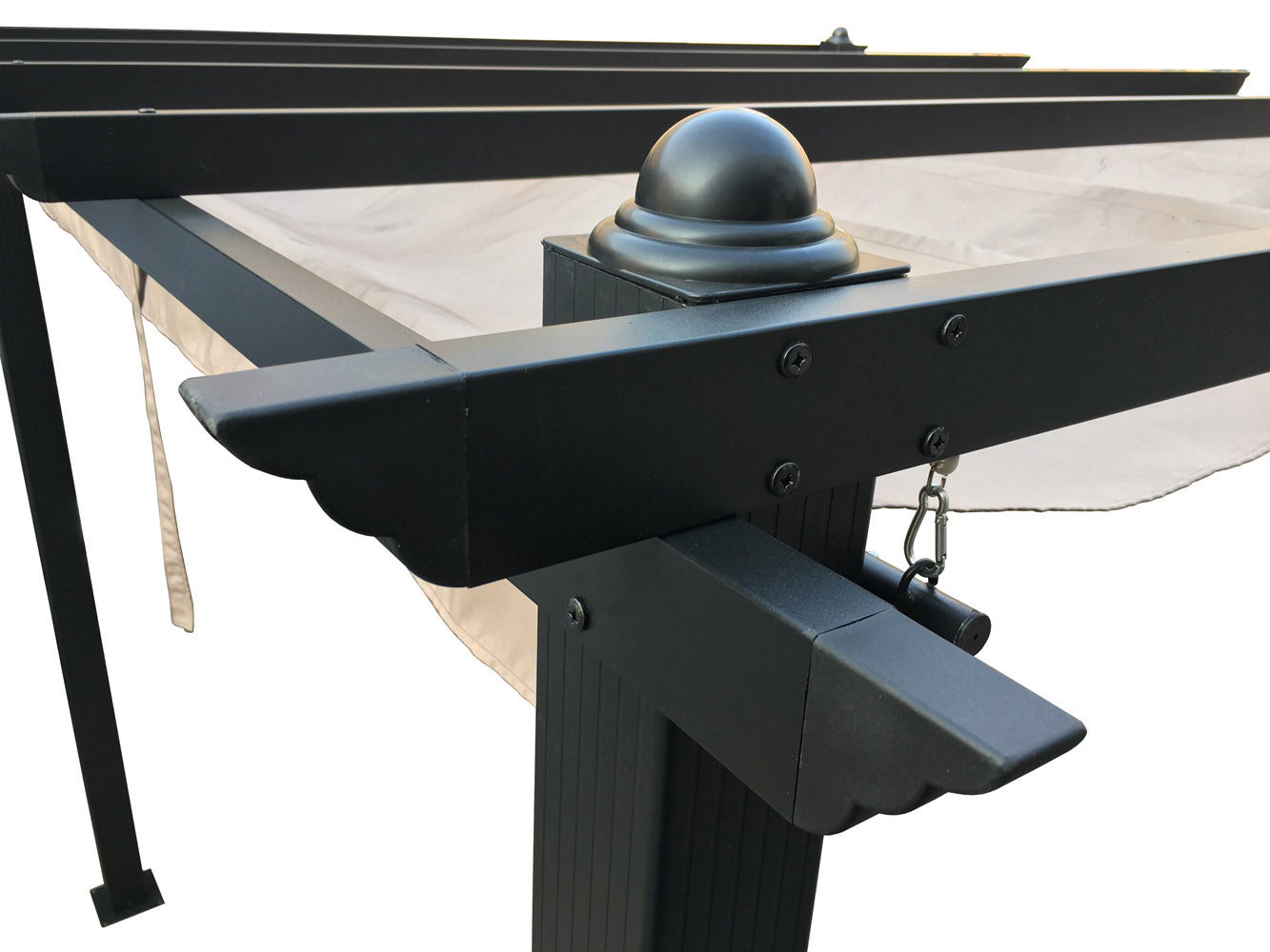 concept-usine-regia-pergola-aluminium-3x3m-gris-autoportante image 8