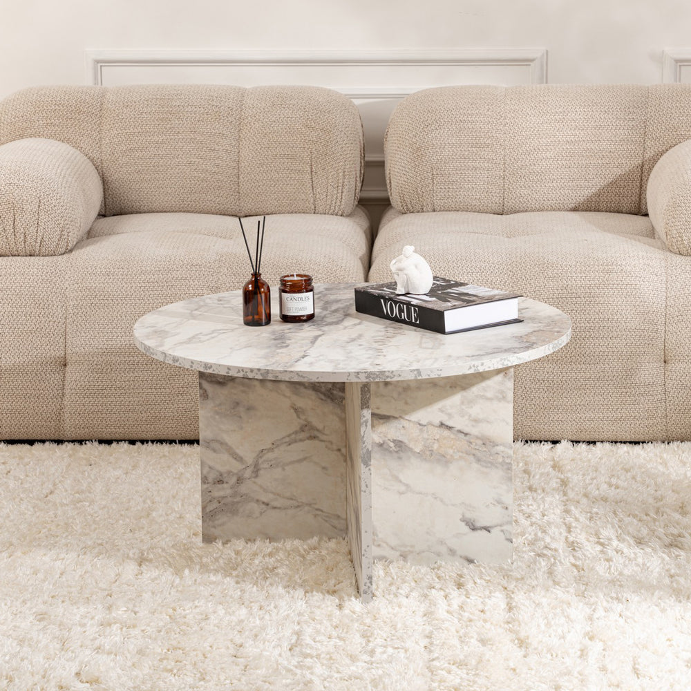 concept-usine-vinu-table-basse-ronde-blanc-marbre-80-cm image 1