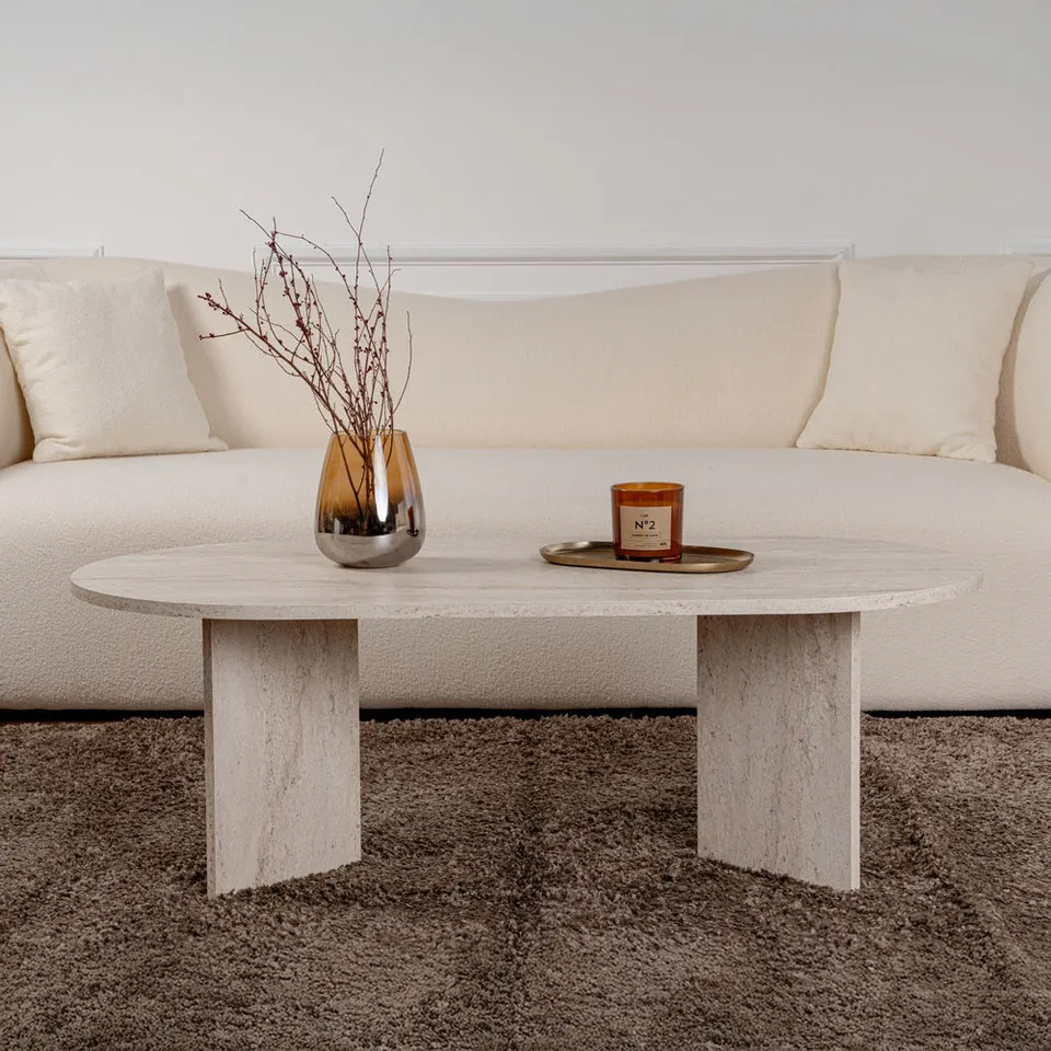 concept-usine-lyu-table-basse-ovale-120-cm-travertin image 1