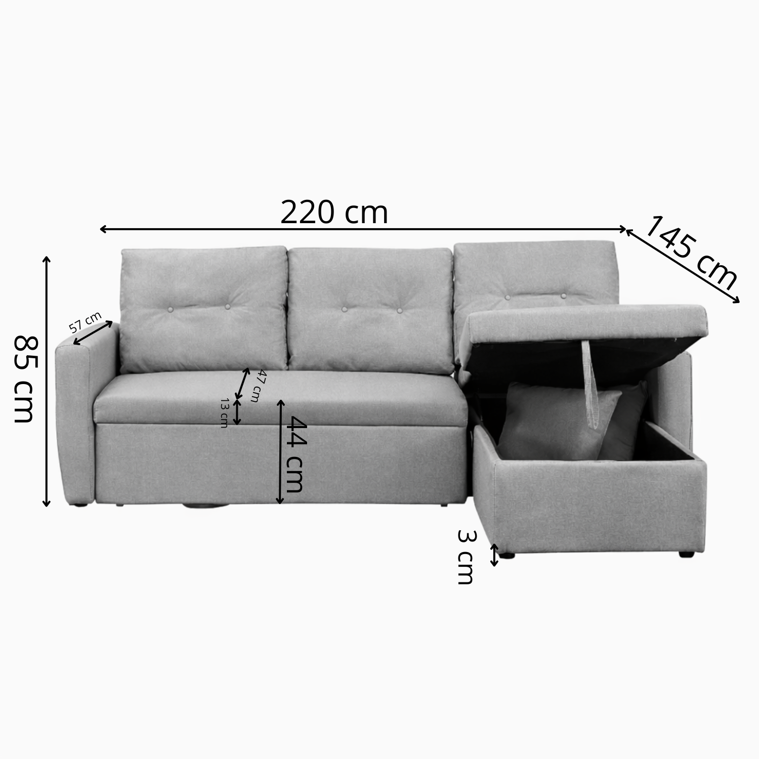 concept-usine-malmo-canap-angle-convertible-beige-220cm image 7