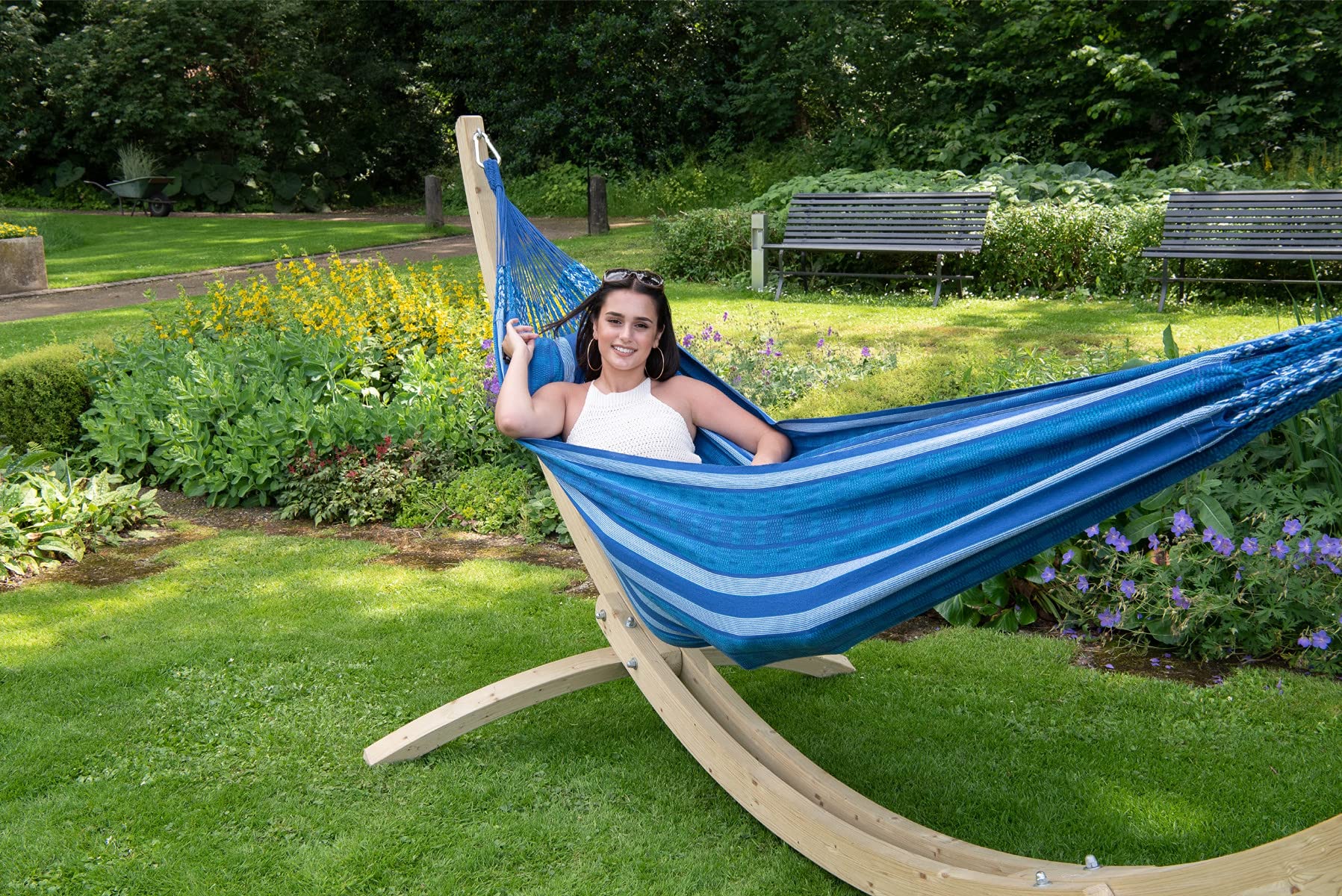 tropilex-chill-hamac-double-bleu-350-cm-180-kg image 3