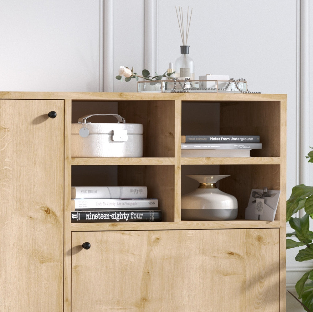 concept-usine-ewa-buffet-100-cm-bois-3-portes image 4