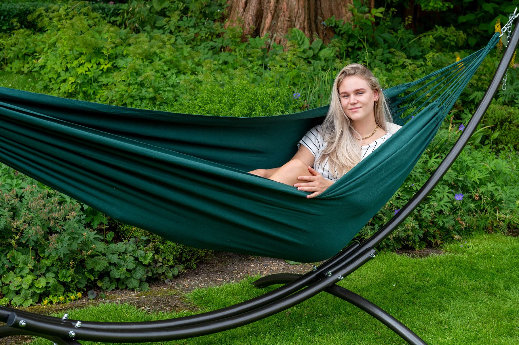 tropilex-natural-organic-hamac-double-vert-350-cm-180-kg image 2
