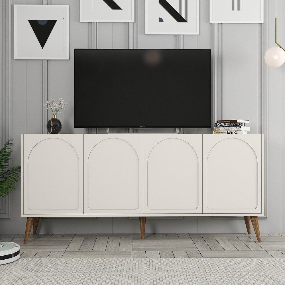 concept-usine-lister-buffet-4-portes-cr-me-180-cm-scandinave image 1