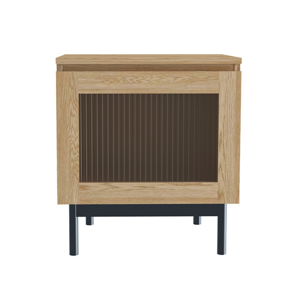 concept-usine-prague-table-de-chevet-bois-avec-porte image 3