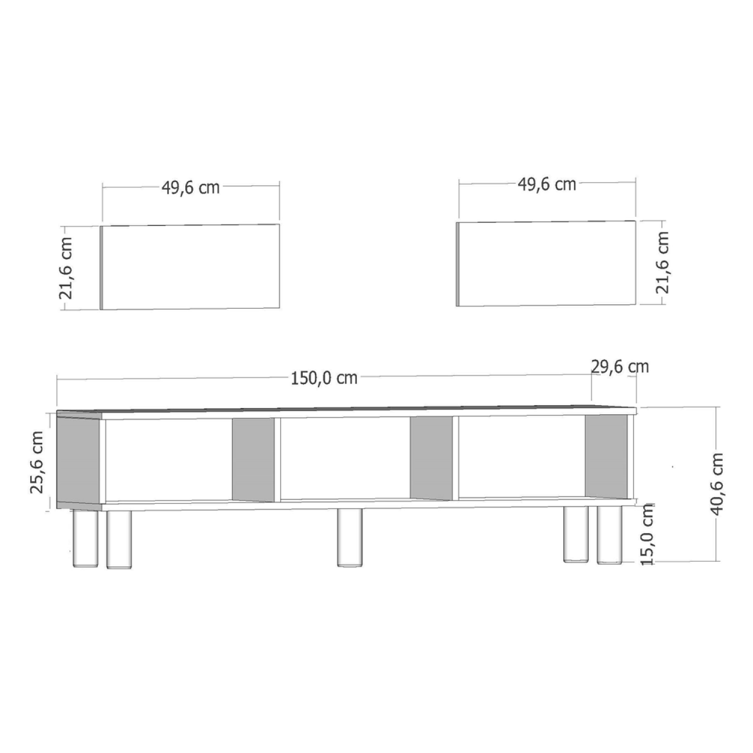 concept-usine-fyri-meuble-tv-150cm-chemin-e-led-anthracite image 7