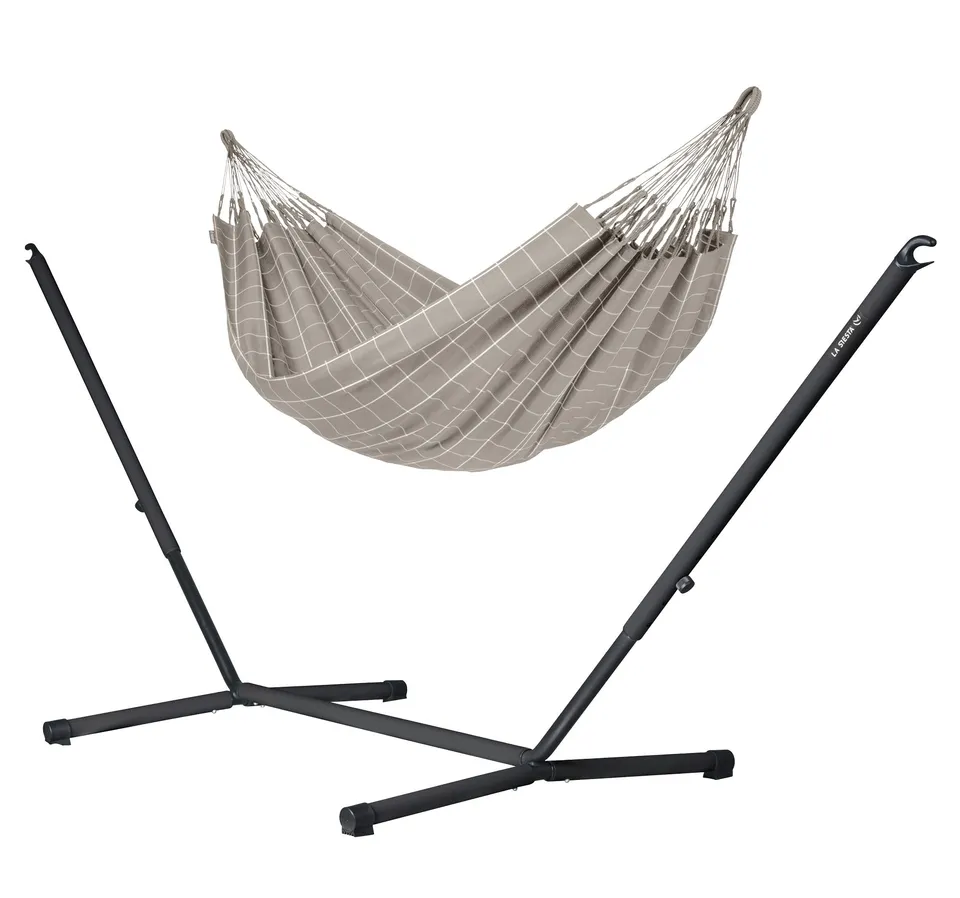 la-siesta-nautico-almond-hamac-avec-support-king-400-cm-outdoor image 1