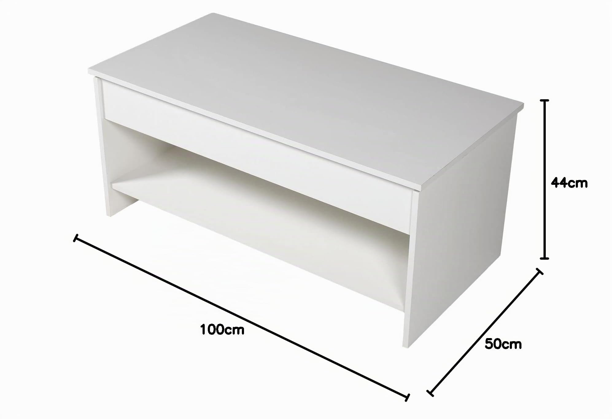 happy-garden-hedda-table-basse-relevable-blanche-100x50 image 3