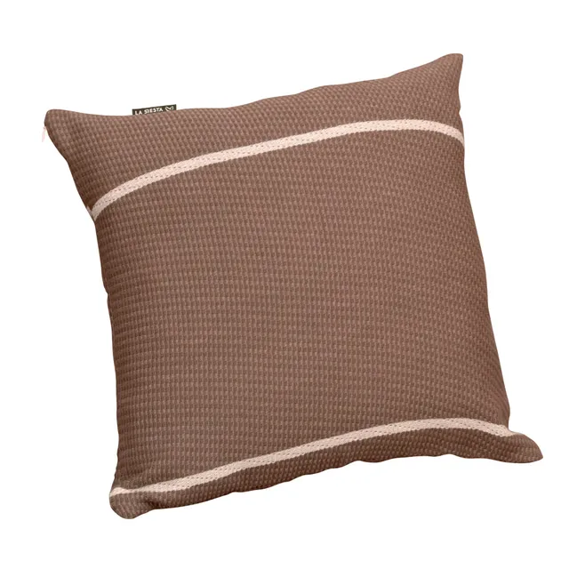 la-siesta-modesta-cari-o-housse-coussin-chocolate-coton-bio image 1
