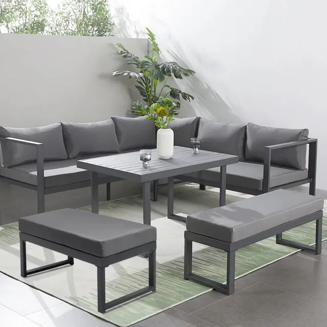 concept-usine-marbella-7-salon-jardin-7-places-acier-gris image 1