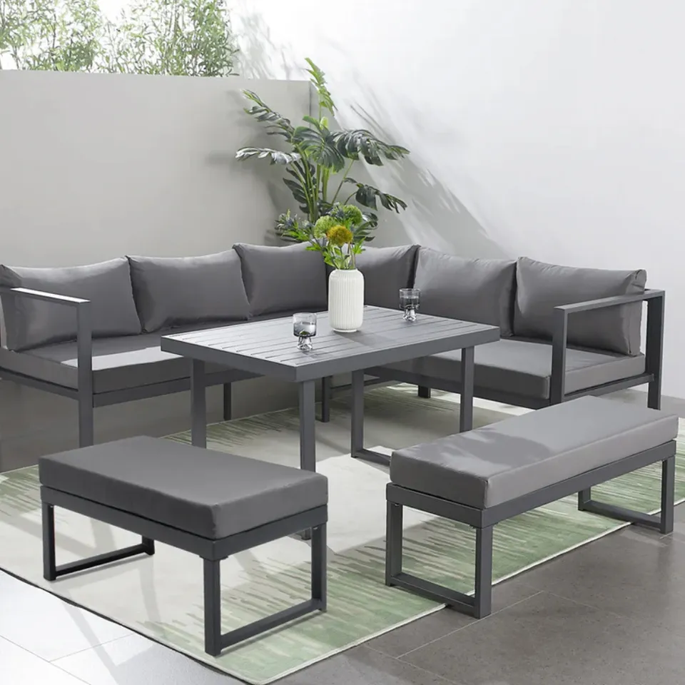 concept-usine-marbella-7-salon-jardin-7-places-acier-gris image 1