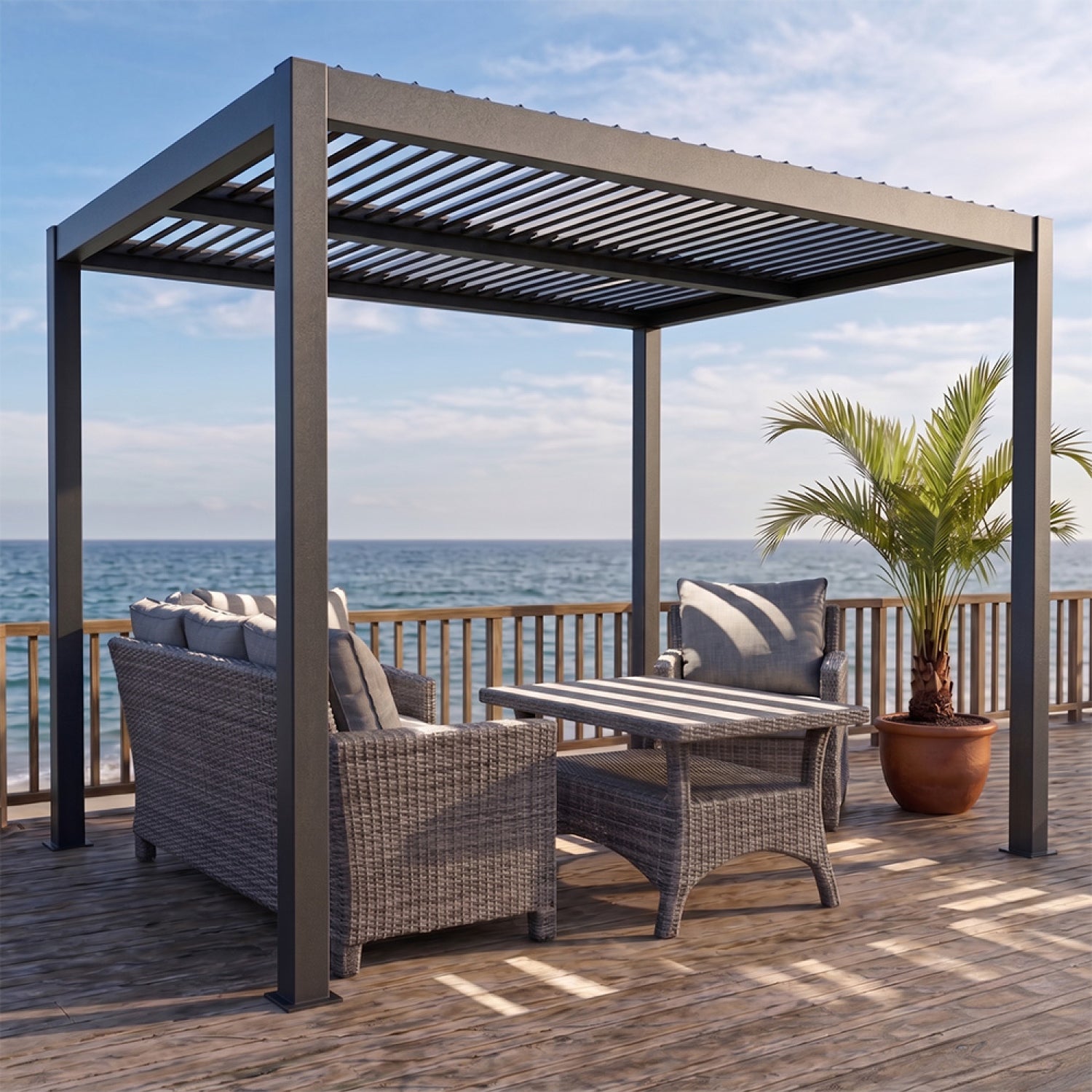 concept-usine-rhodes-3x3-pergola-aluminium-bioclimatique-noir image 1
