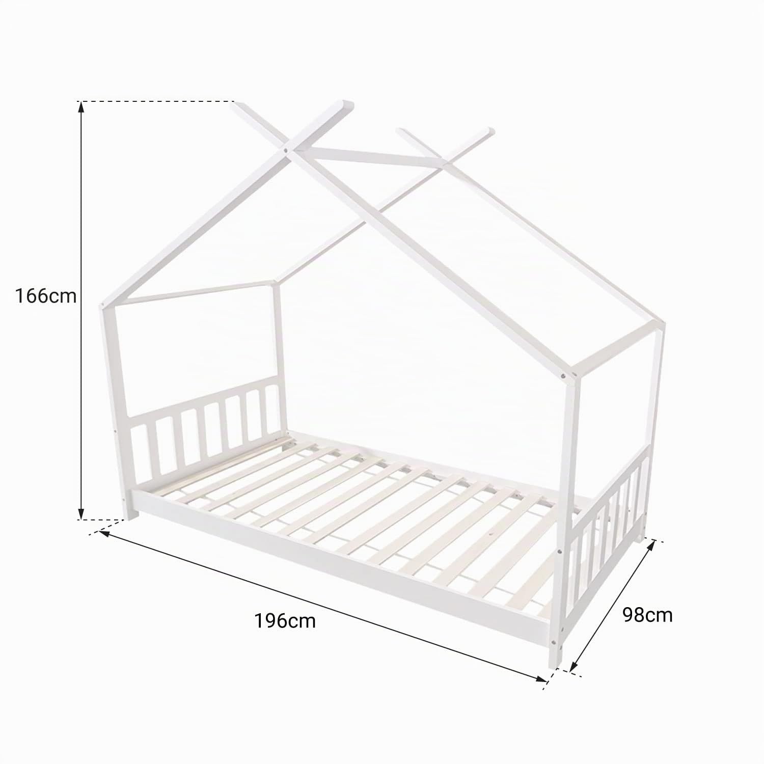 happy-garden-pangkor-gaspard-lit-cabane-blanc-190x90-cm image 3