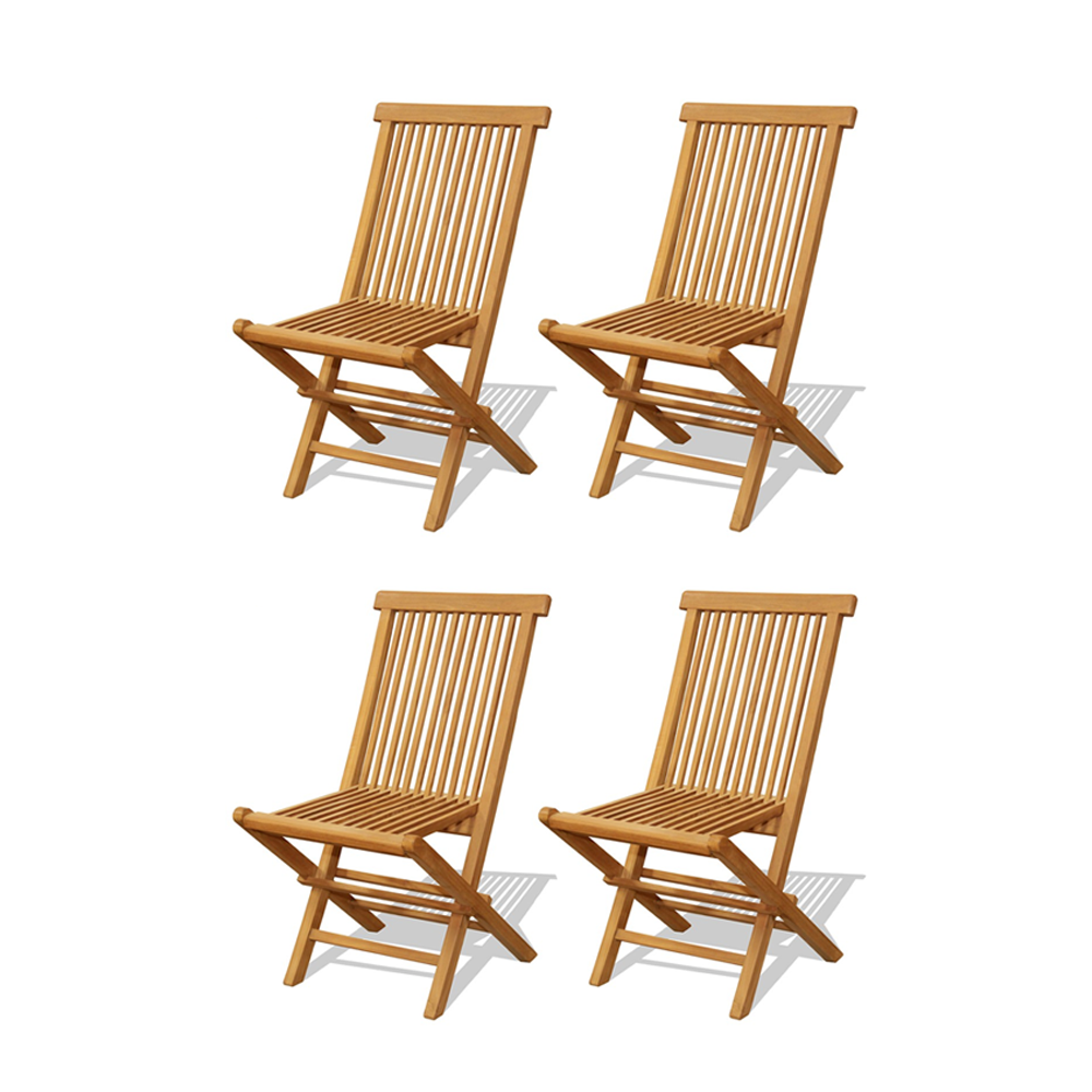 concept-usine-lubok-lot-4-chaises-jardin-teck-pliantes image 3