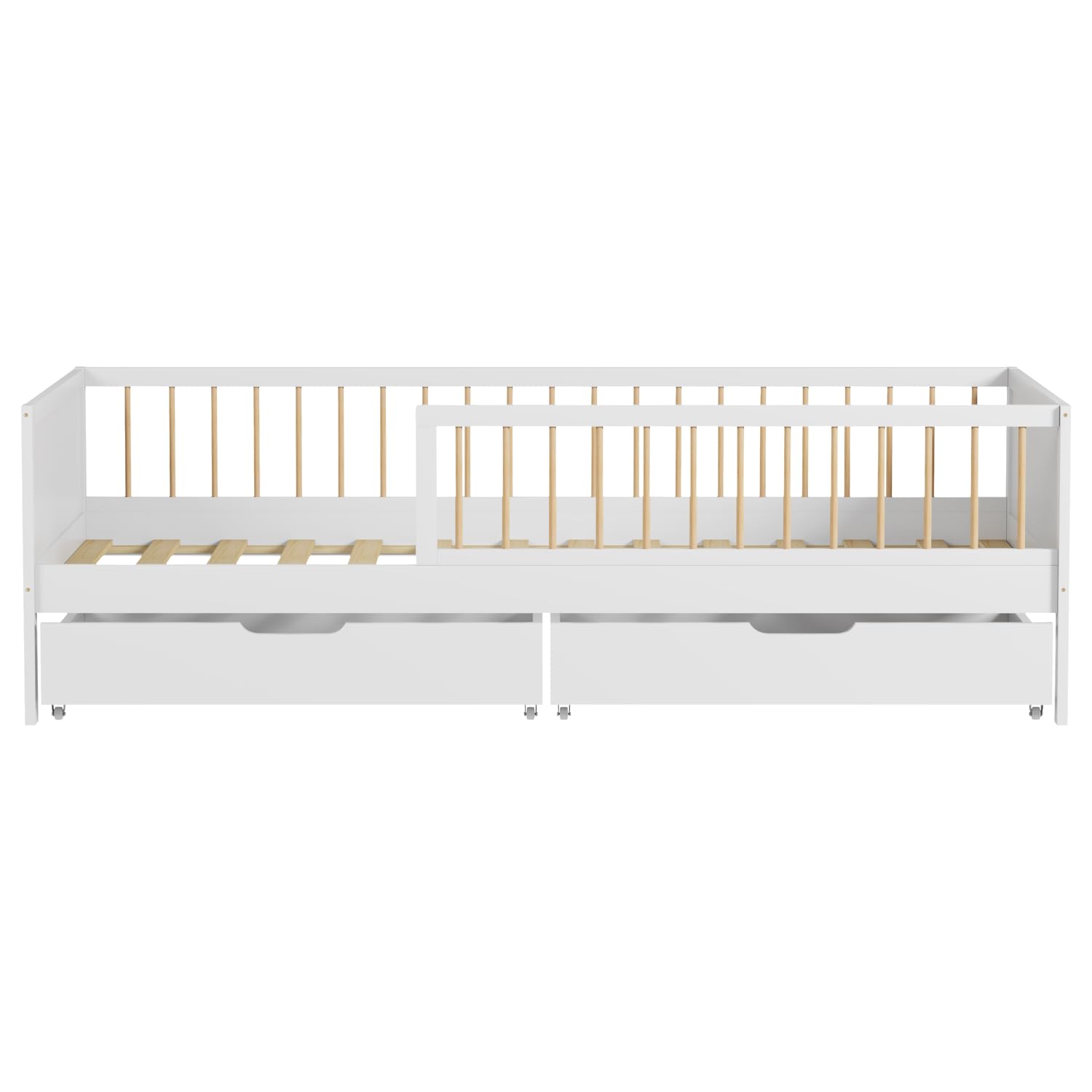 happy-garden-adam-lit-enfant-190x90-blanc-2-tiroirs-bois image 5
