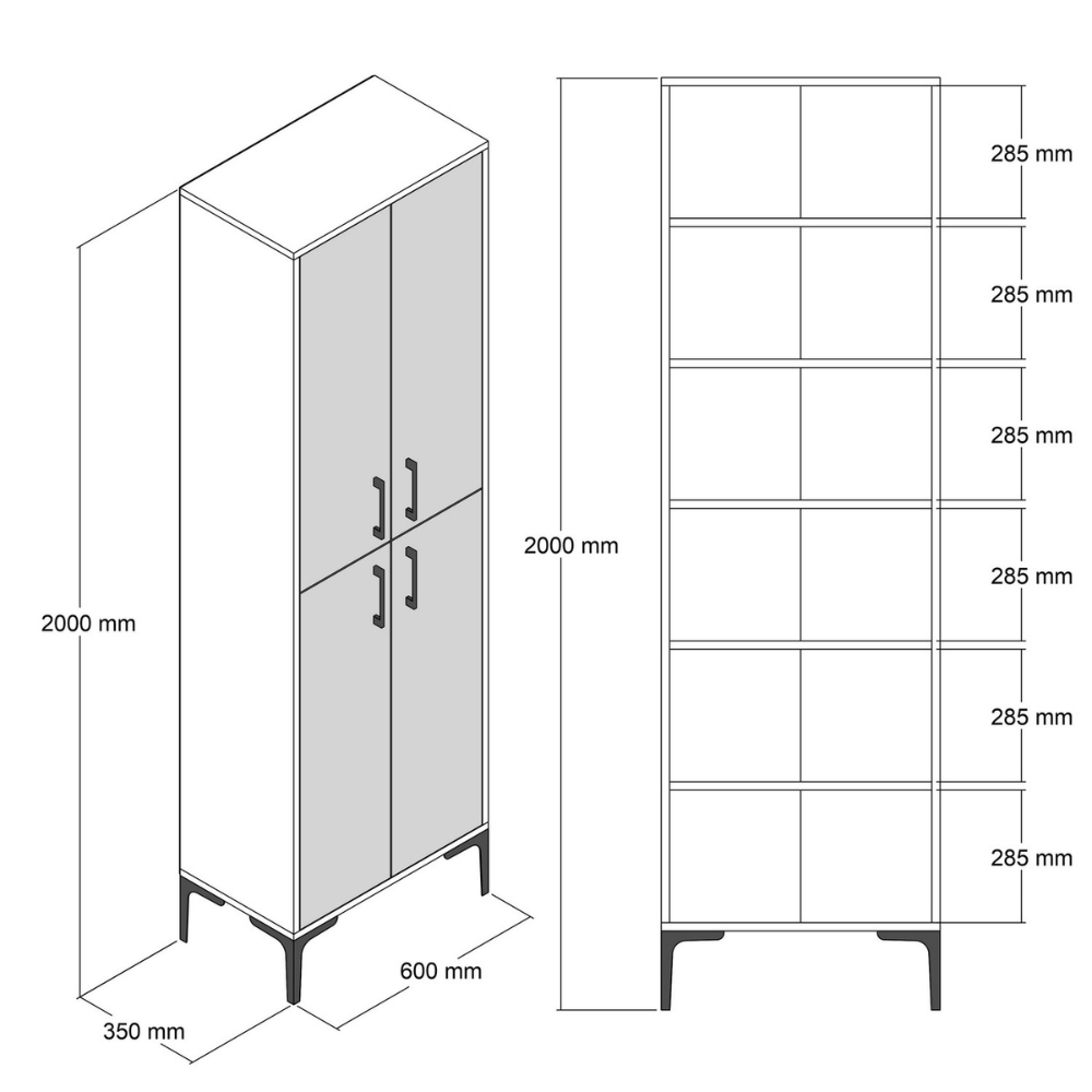 concept-usine-yanka-meuble-colonne-entr-e-ch-ne-gris-4-portes image 5