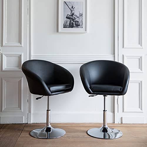 happy-garden-gabin-tabouret-de-bar-noir-simili-r-glable image 7