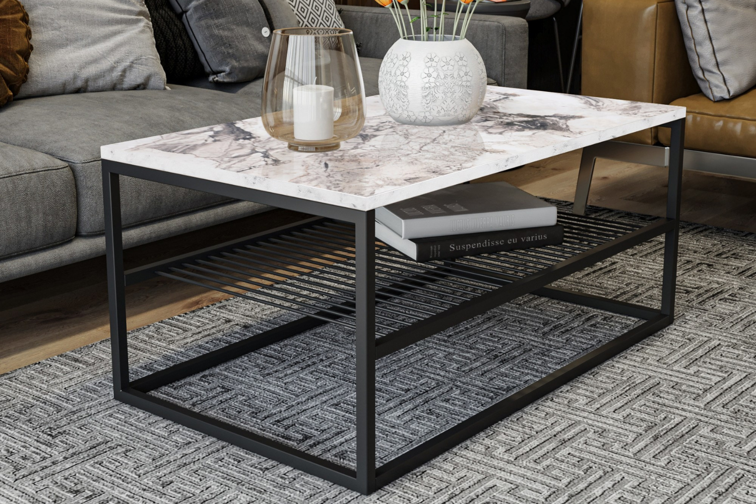 concept-usine-marbel-table-basse-blanc-effet-marbre image 4