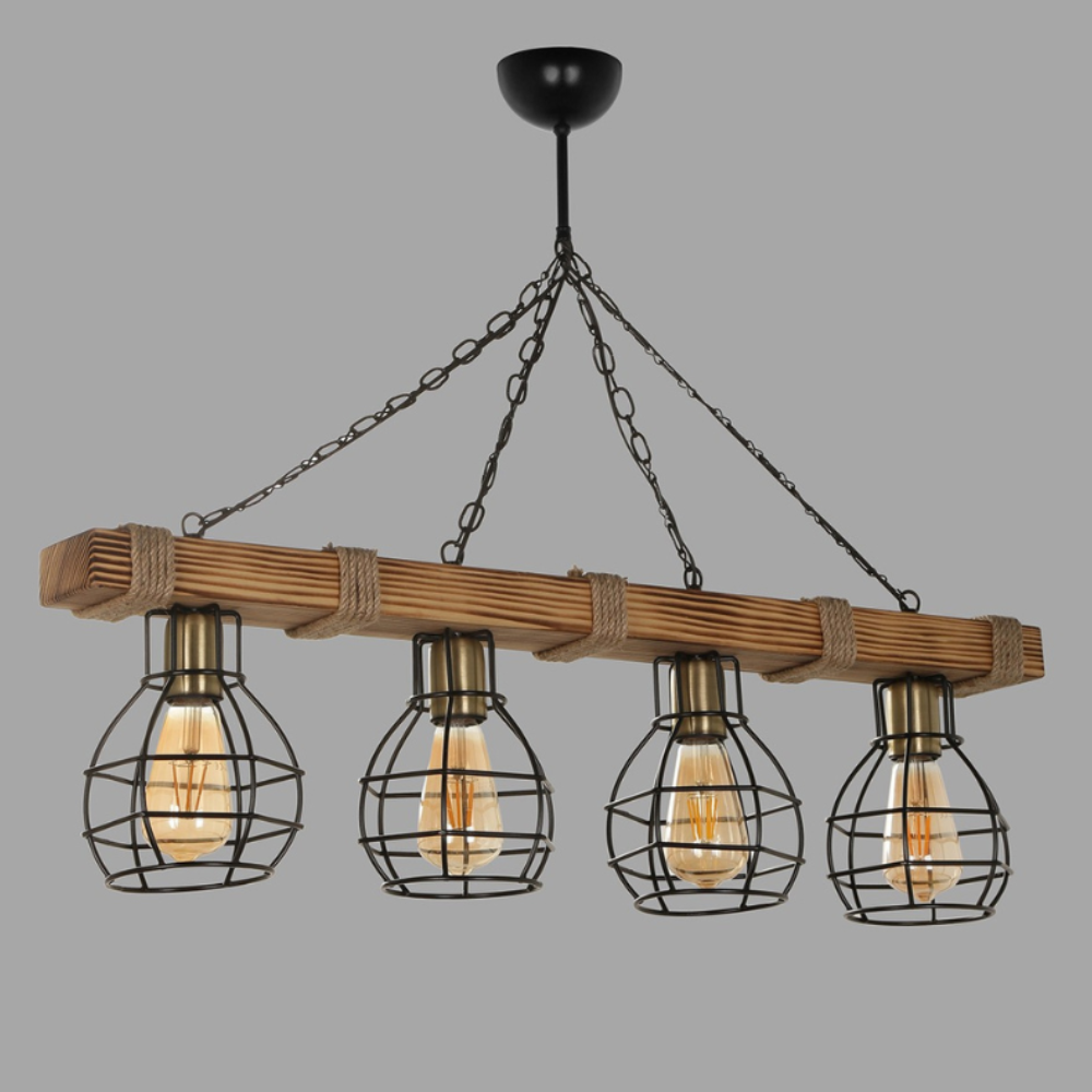 concept-usine-lou-suspension-bois-4-lampes image 1