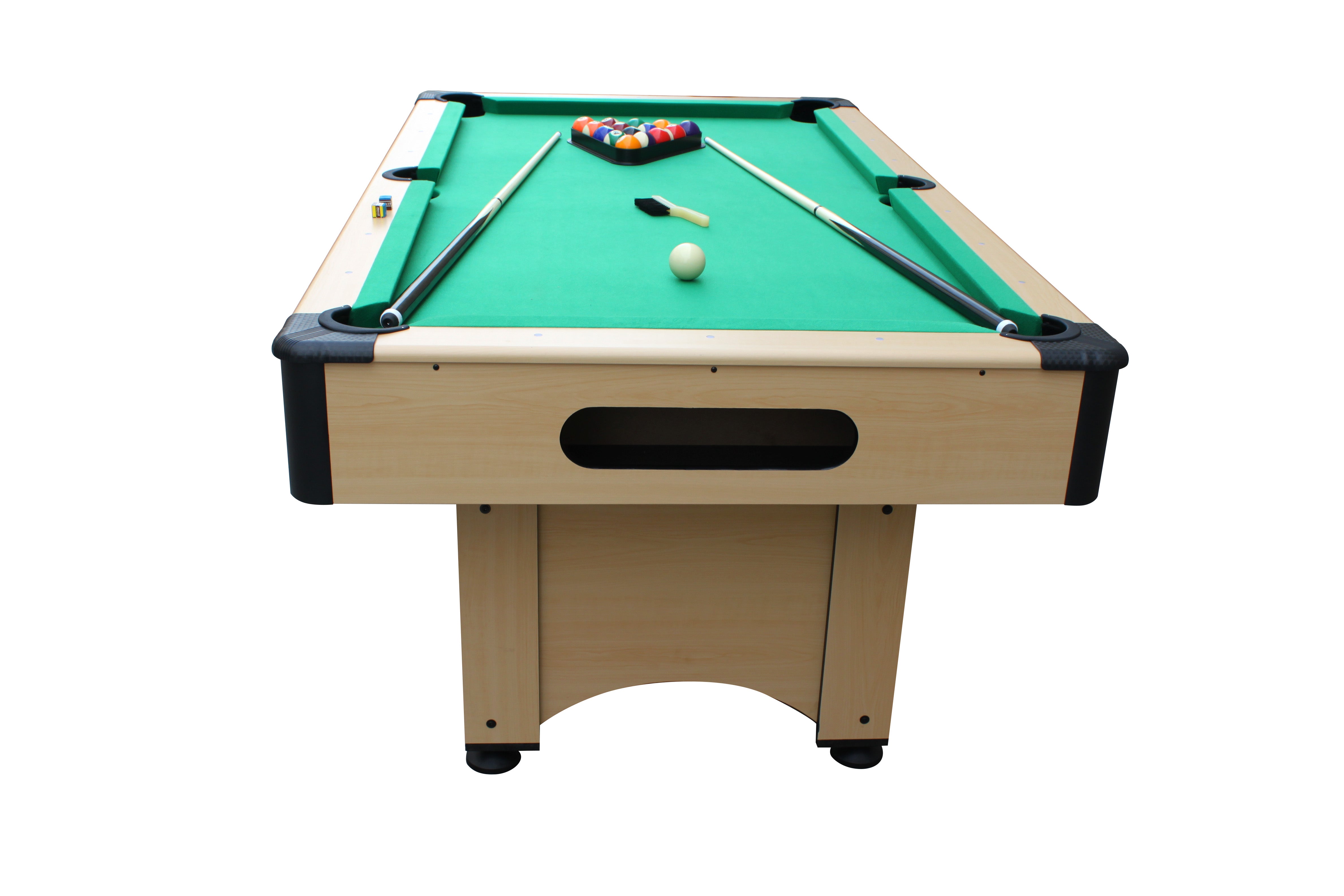 concept-usine-chicago-billard-am-ricain-bois-tapis-vert-complet image 3