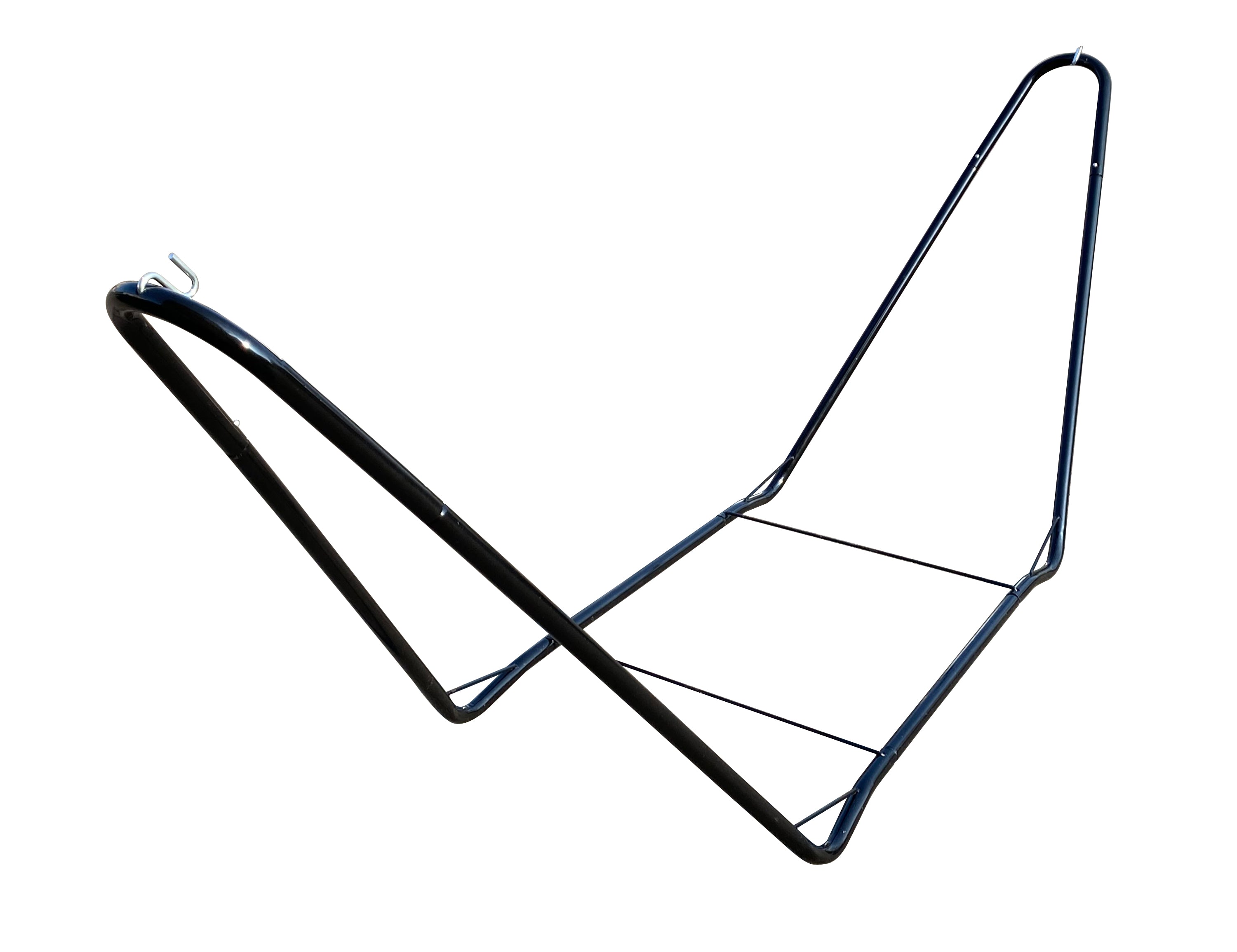 la-siesta-nautico-support-hamac-simple-chillounge-black-acier image 1