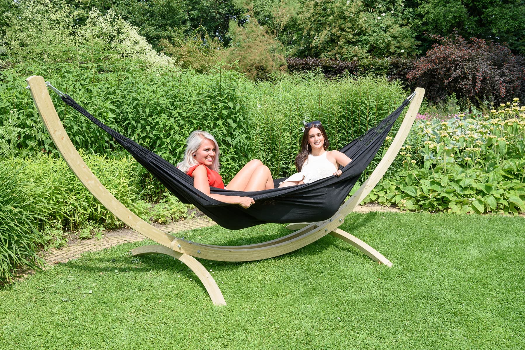 tropilex-comfort-hamac-double-noir-350-cm-180-kg image 4
