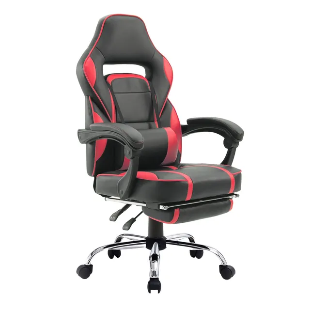 happy-garden-lampedusa-fauteuil-gamer-link-rouge-large-pivotant image 1