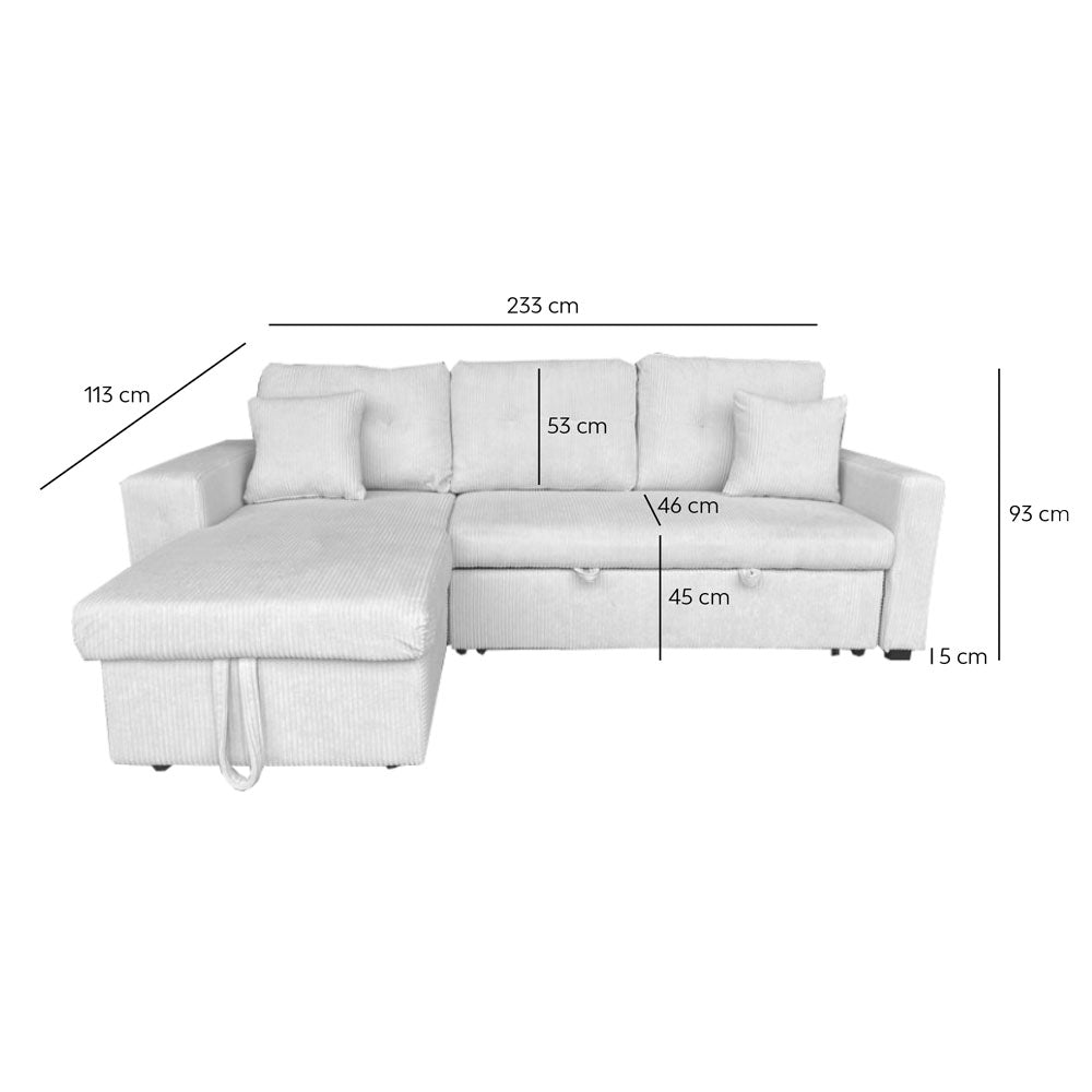 concept-usine-glasgow-canap-d-angle-convertible-velours-beige-4-places image 8
