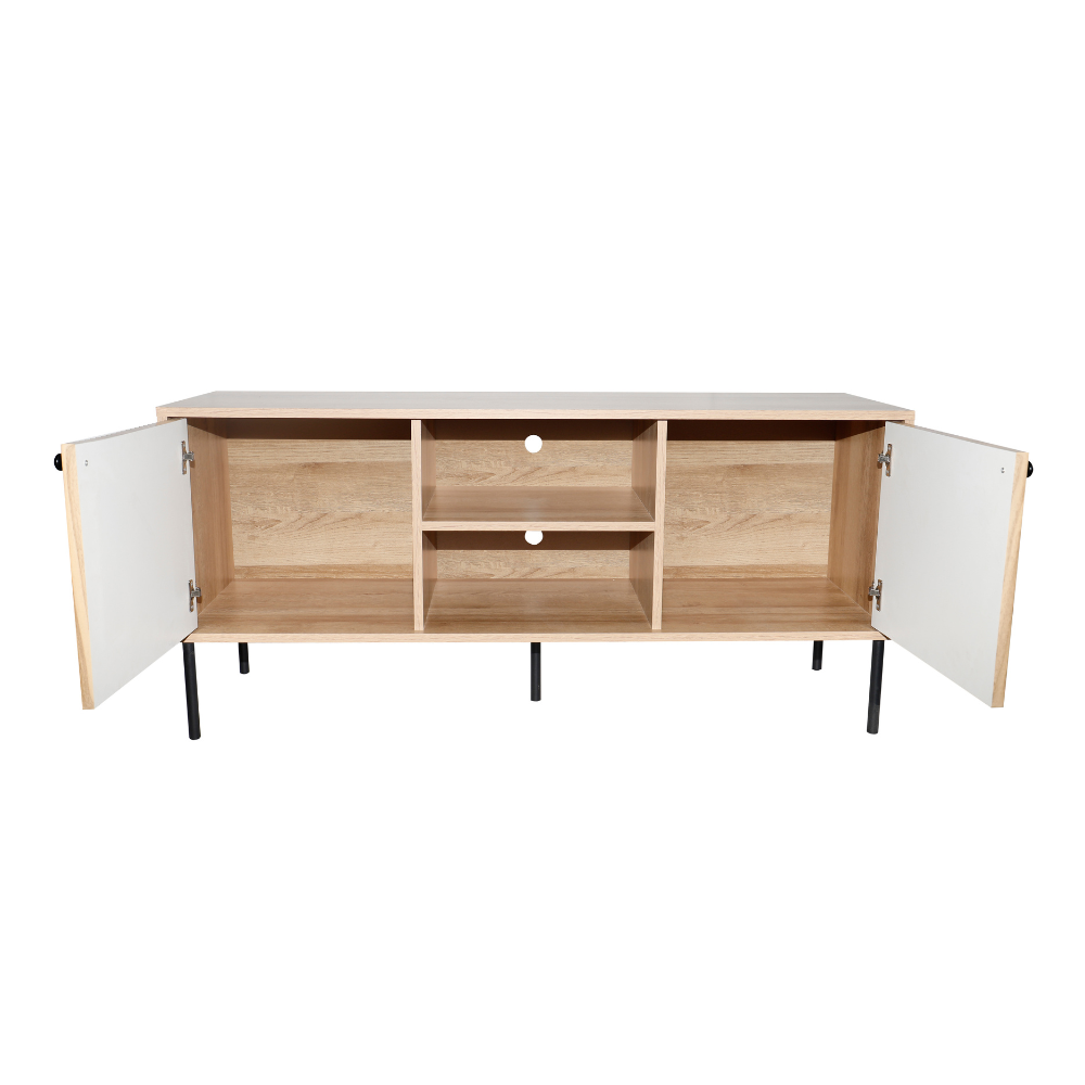 concept-usine-edge-buffet-bois-120-cm-2-portes-cannage image 5