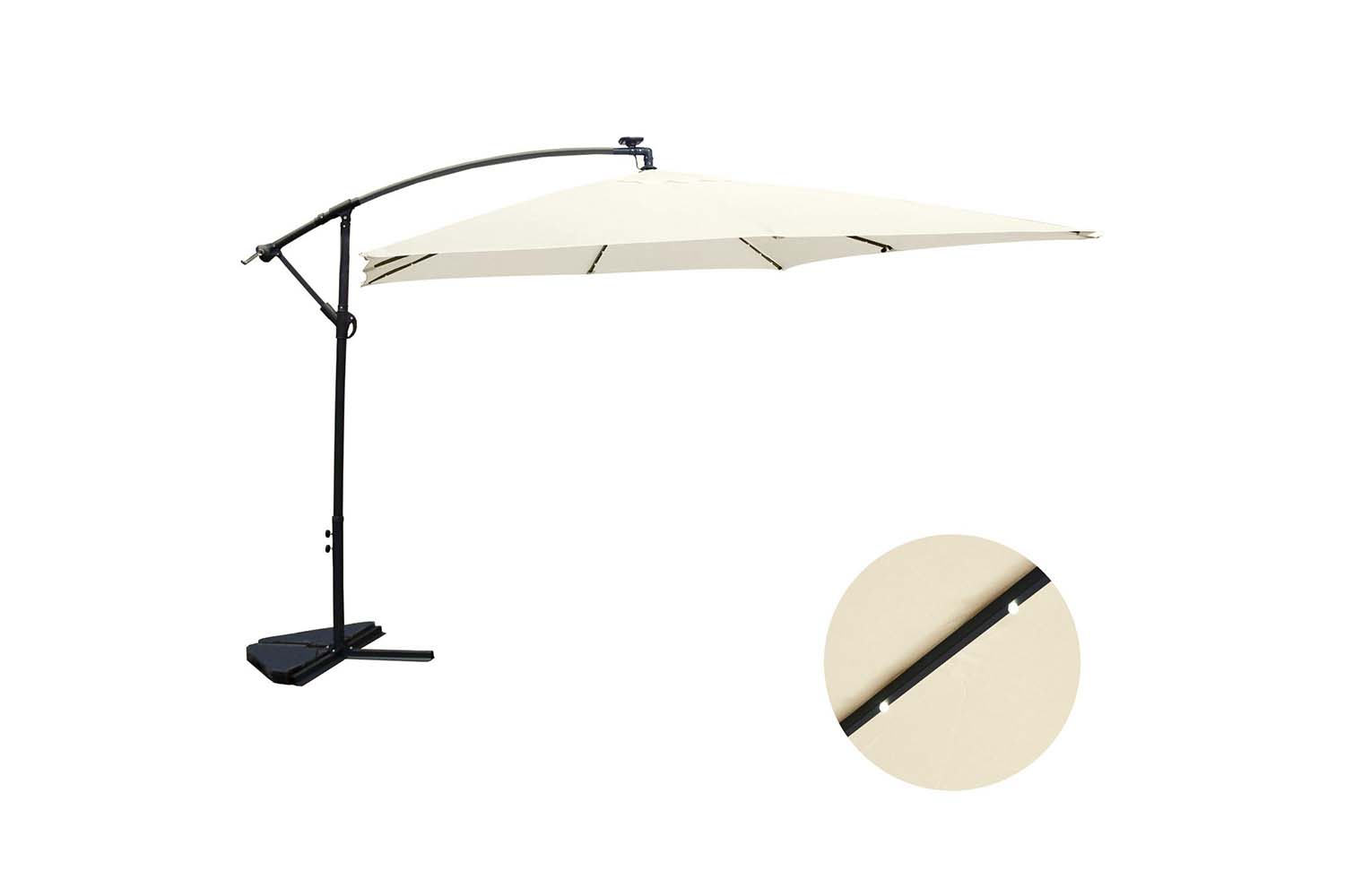 concept-usine-solenzara-bulle-parasol-d-port-gris-3x3-m image 2